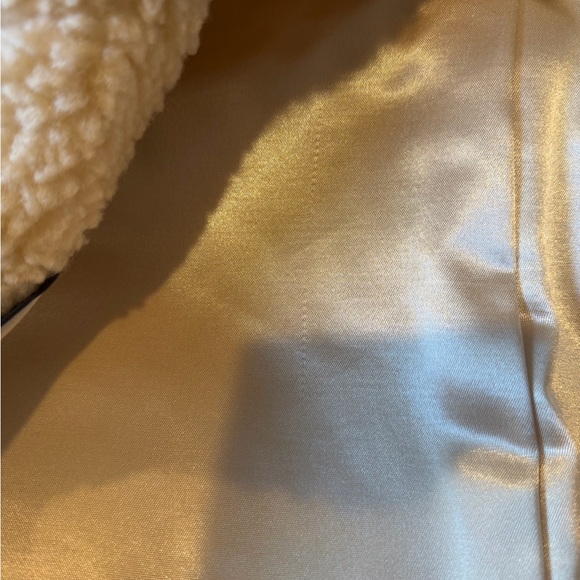 Emerson Fry Teddy Bear Coat in Ivory - Picture 14 of 14